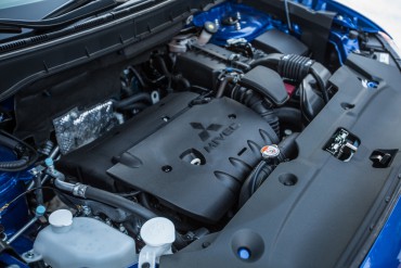 2015 Outlander Sport GT 2.4L four-cylinder is a notable improvement over the base 2.0L engine.