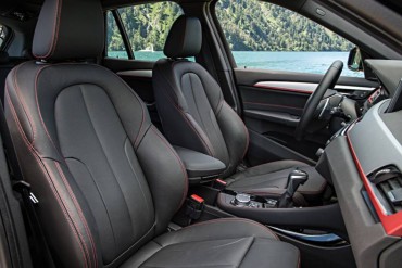 Roomy, supportive seats and ample legroom make the X1 great on long drives.