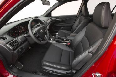 Quality materials and construction are evident throughout the car. Front seats are comfortable and supportive.